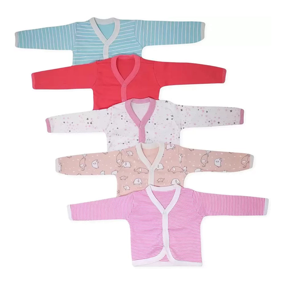 Baby Boys & Baby Girls Printed Cotton Blend T Shirt (Multicolor)-1